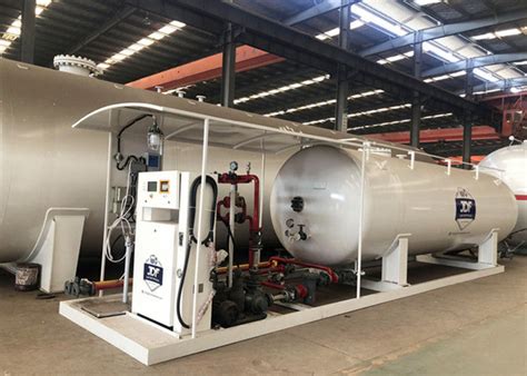 gas refilling plant